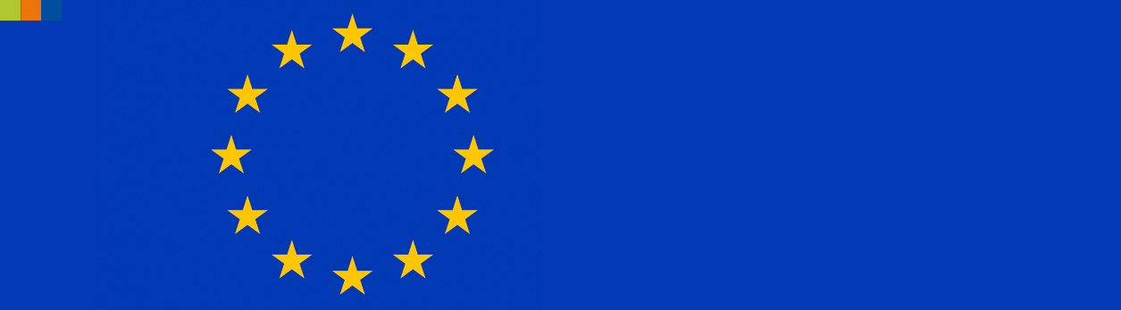 Europaflagge als Symbol für Freizügigkeit und berufliche Mobilität in der EU