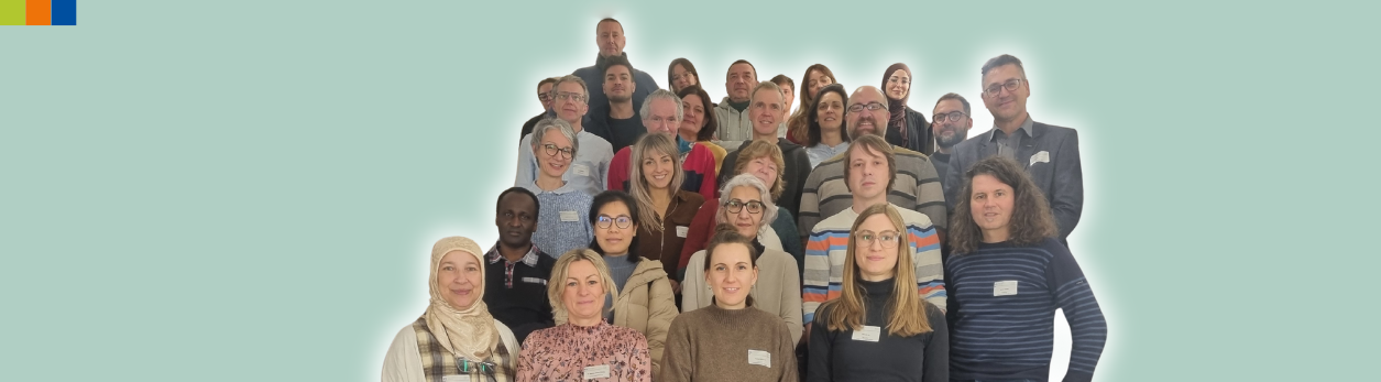 Teilnehmende des Abschlusstreffens der Netzwerke MigraNet plus Franken und MigraNet plus Südostbayern in Augsburg